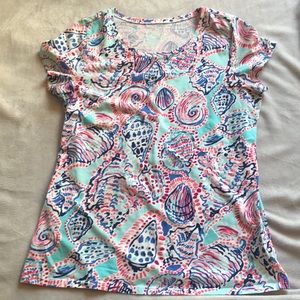 EUC Lilly Pulitzer Crew Neck T Size L